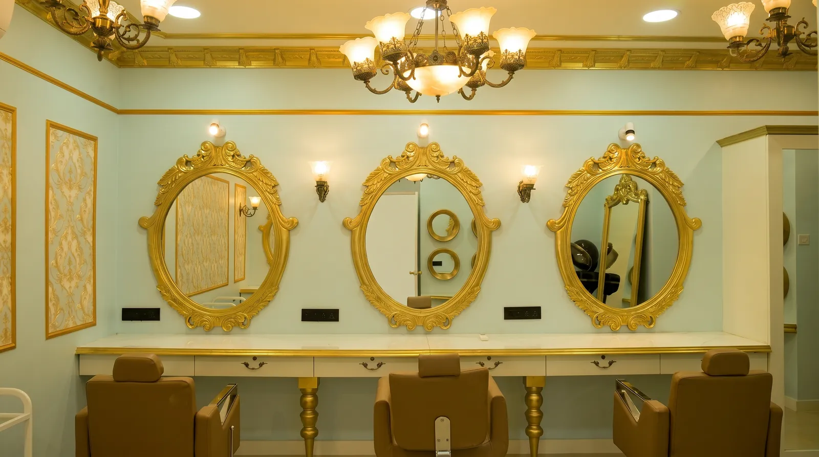 Le Beau luxury salon interior