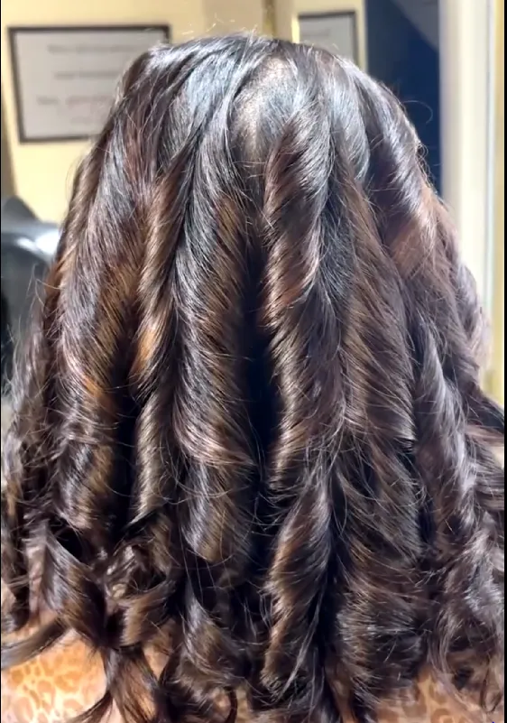 Hair colour and finish at Le Beau